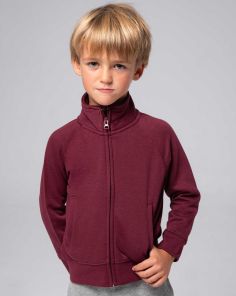 Kid Full Zip Unisex Sweatshirt